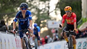 Pro Cyclist Loses Race After Mistaking Location Of Finish Line And Stopping Pedaling