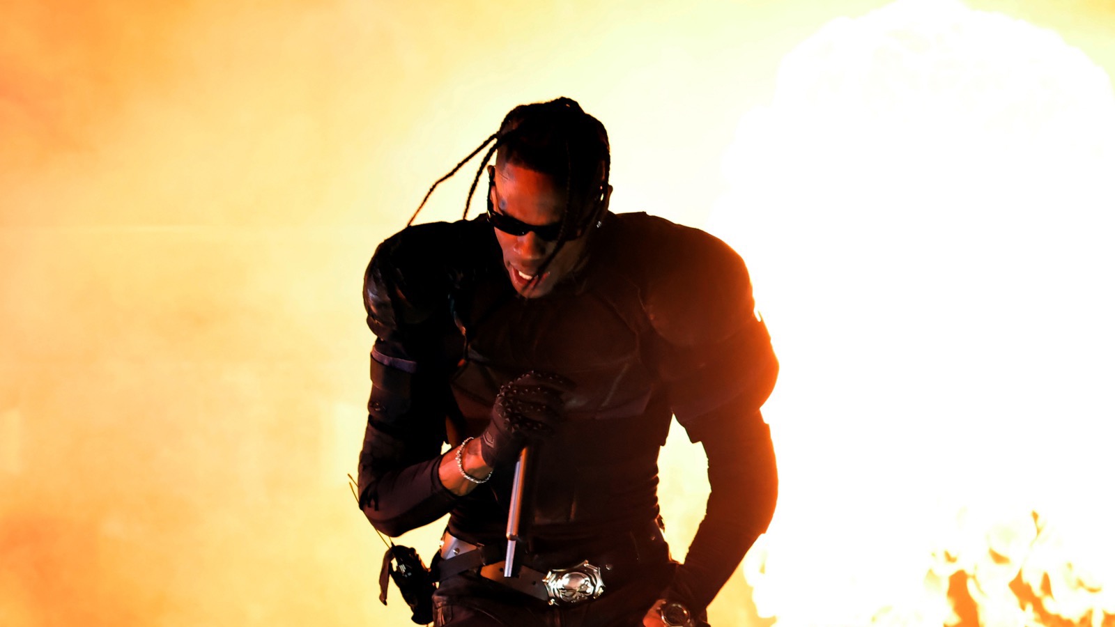 Travis Scott Swears Up A Storm During Grammy's Performance