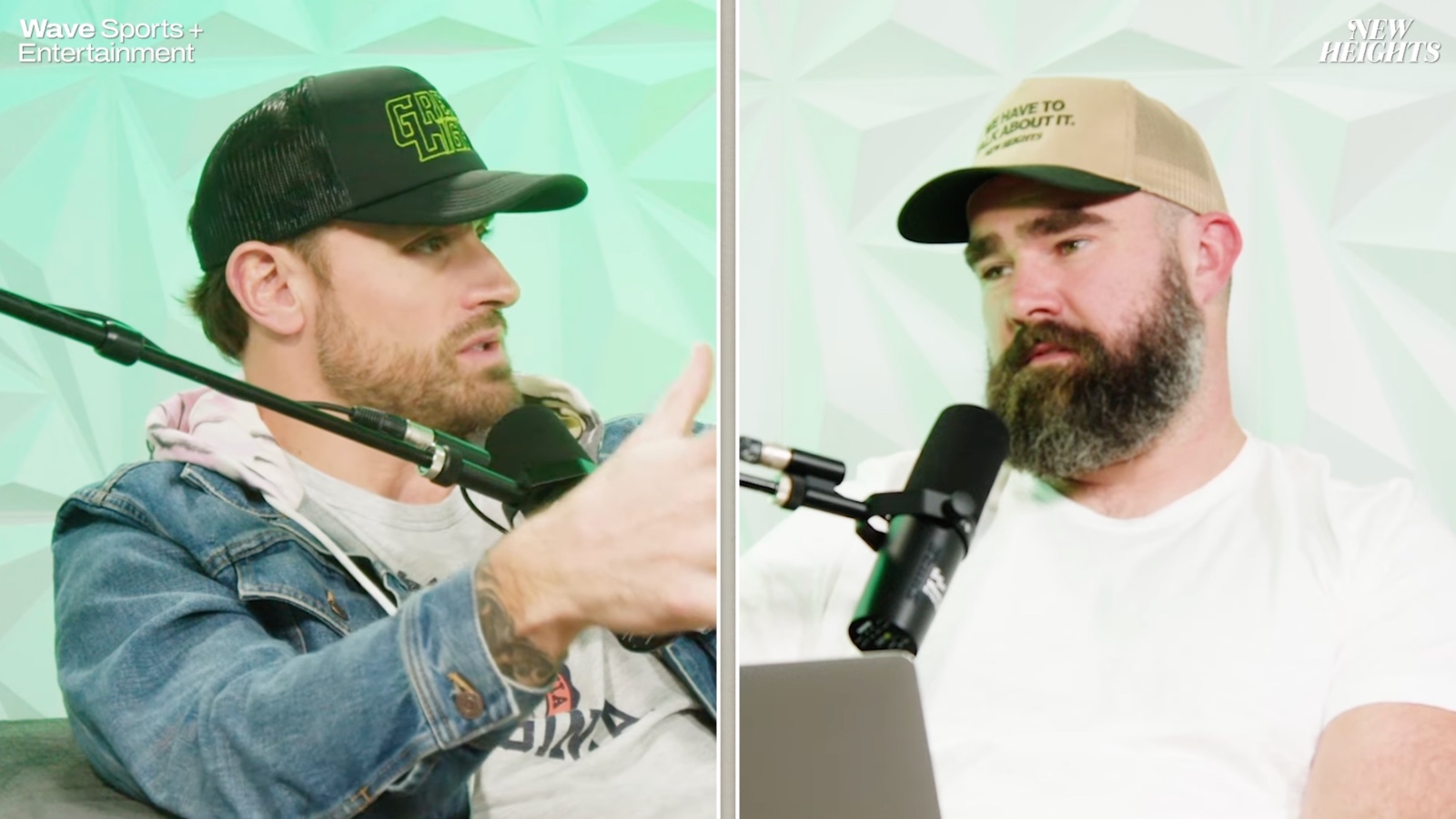 Chris Long and Travis Kelce discuss being NFL brothers