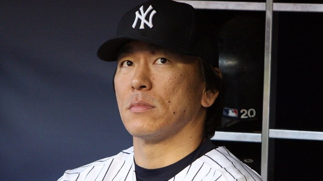Former Yankees outfielder Hideki Matsui