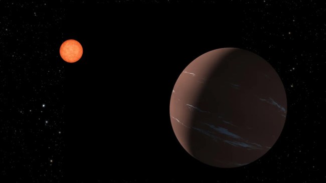 illustration planet TOI-715 b super-Earth