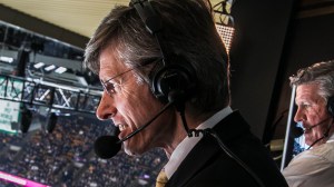Boston Bruins play-by-play announcer Jack Edwards