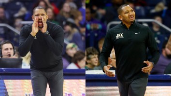 College Basketball Coach Ejected Less Than Five Minutes Into Game Makes Bizarre And Angry Exit