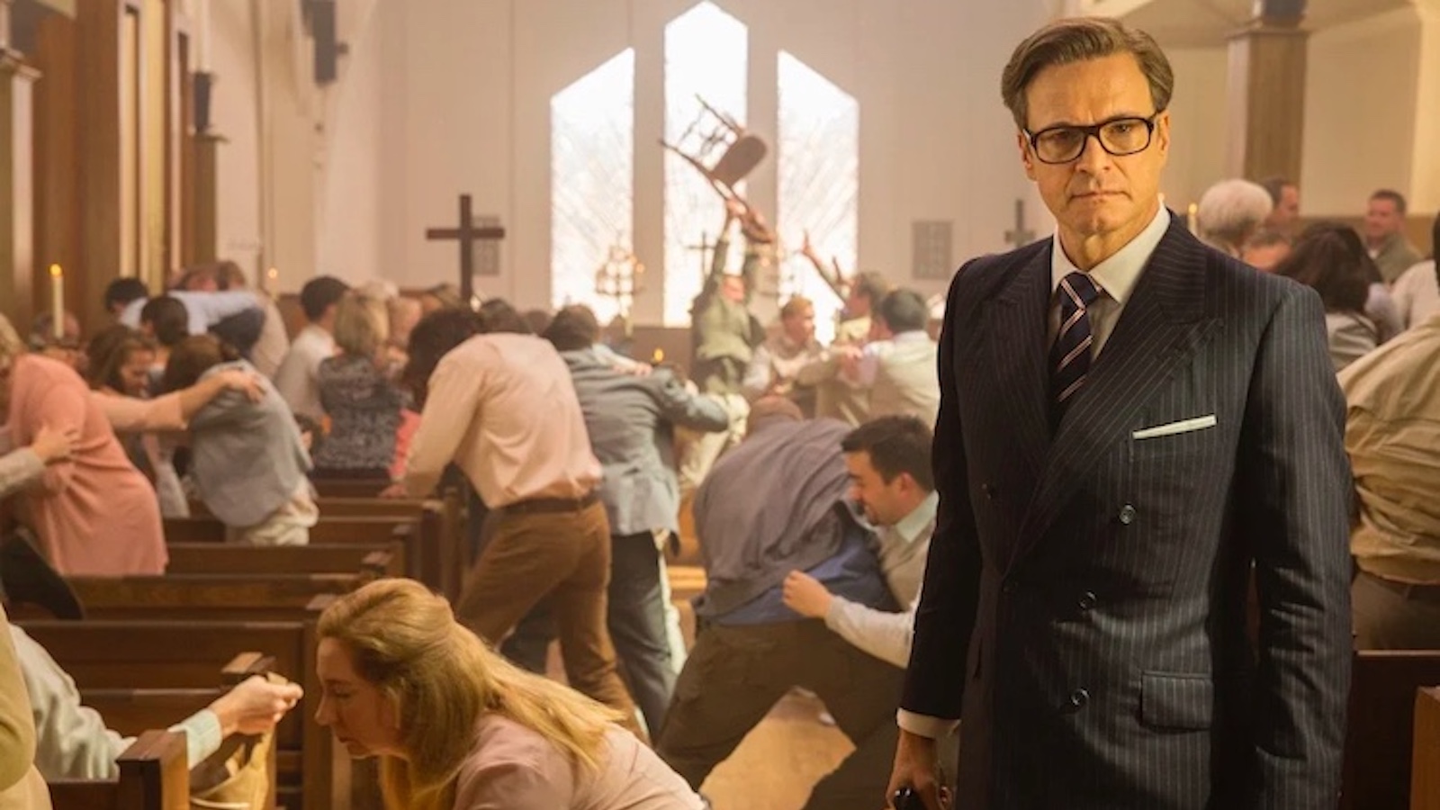Studio Wanted Kingsman Director To CUT Iconic Church Scene Kingsman Church Scene