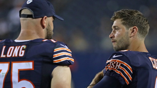 Kyle Long and Jay Cutler