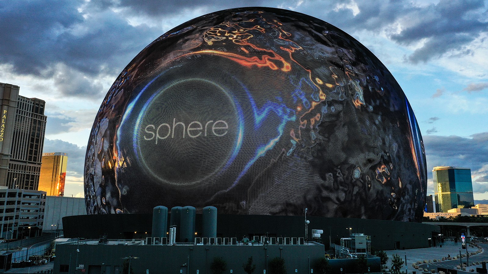 Man Causes Scene After Climbing The Sphere In Las Vegas