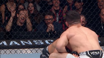 UFC Fighter Talks To Mark Zuckerberg While Choking Out Opponent Mid-Fight At UFC 298