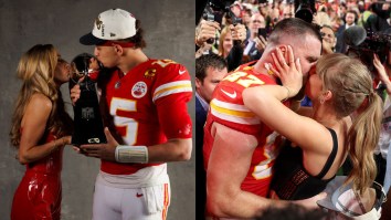 Patrick Mahomes Dodged Cleat-Chasers With Travis Kelce In Las Vegas While Brittany Hit Beach