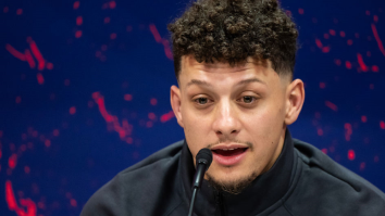 Patrick Mahomes Awkwardly Asked About His Father’s Arrest During Super Bowl Media Day