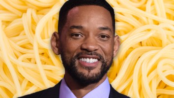 Will Smith Posts Unhinged Video Of Himself Eating Spaghetti To Parody Viral AI-Generated Clip