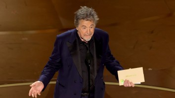 Al Pacino’s Strange Presentation Of Oscars Best Picture Goes Viral