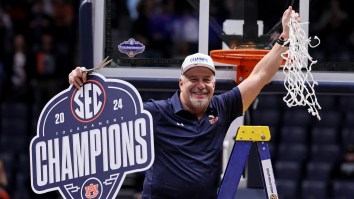 Auburn Coach Bruce Pearl Gets Emotional About Late Dad After SEC Tournament Win