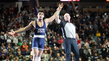 Three-Time NCAA Champion Wrestler Carter Starocci Returns To Penn State For NCAA Tournament After Drama