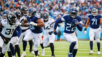 Free Agent Running Back Derrick Henry Shows Off Absurd Strength Prior To Hitting The Market