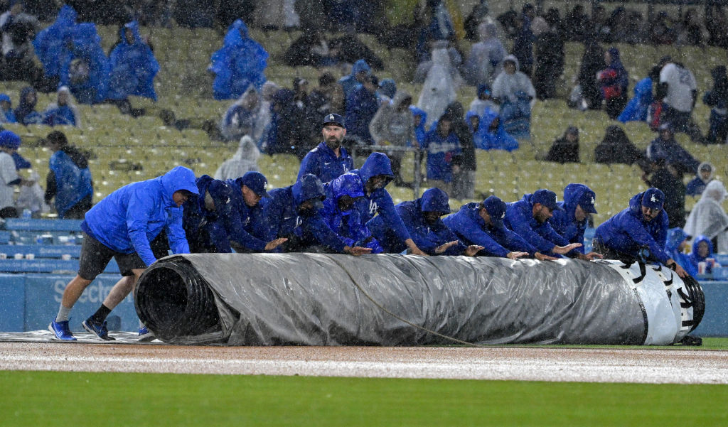 Dodgers Rain Delay