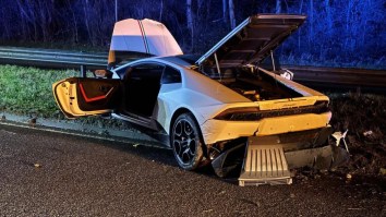 Lamborghini Crashes Evading Police as its Power ‘Outweighed’ Driver’s Talent