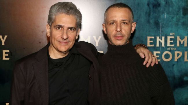 Michael Imperioli and jeremy strong an enemy of the people