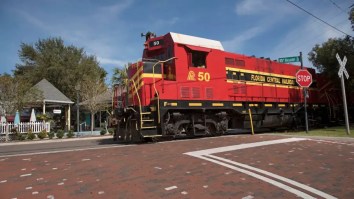 Florida Man at It Again, Stole Locomotive for a Joy Ride