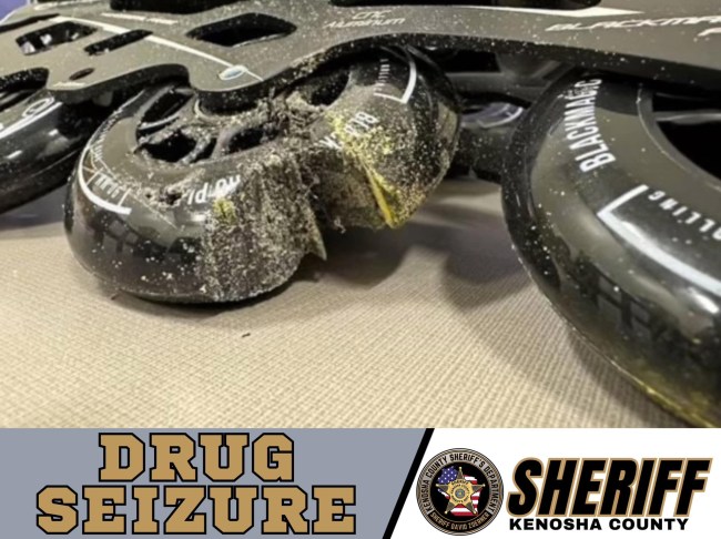 Rollerblade wheels infused with cocaine pic