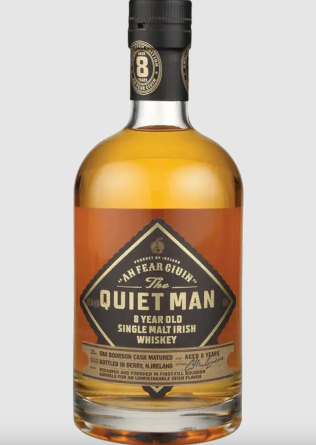 The Quiet Man 8 Year Irish Whiskey