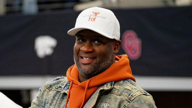 Vince Young was smiles during the Big 12 Championship game