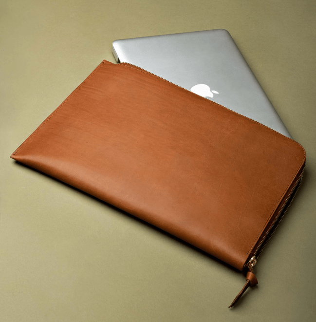WP Standard Leather Laptop Sleeve