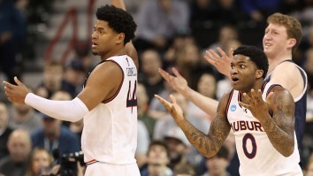 Auburn’s Cocky Jinx Completely Backfires To Make Tigers Look Dumb After March Madness Upset