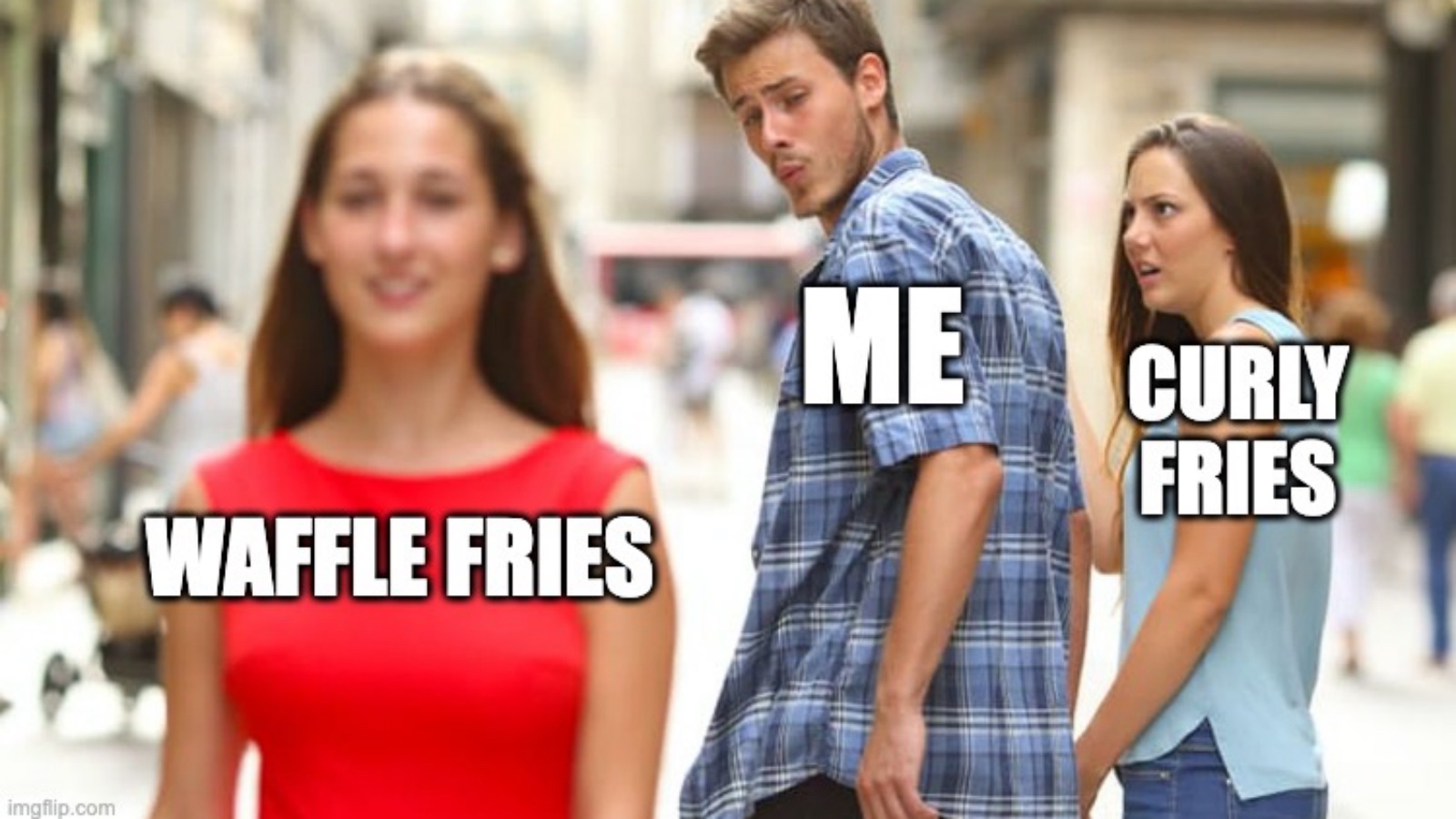 funniest meme about french fries