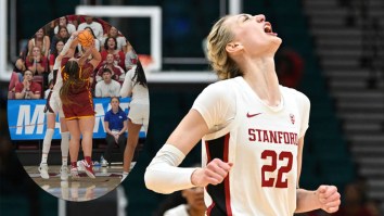 Stanford Basketball Star Cameron Brink Appears To Yell F-Word At March Madness Ref After Hard Foul