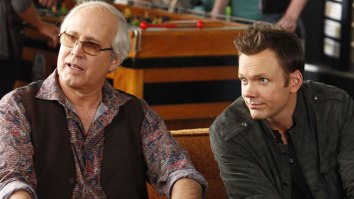 Joel McHale Hated Chevy Chase So Much That He Once Dislocated His Shoulder In A Fight