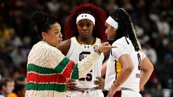 Dawn Staley’s Greatness Shines In New Video Of Her Play Call For Kamilla Cardoso’s Epic Buzzer-Beater