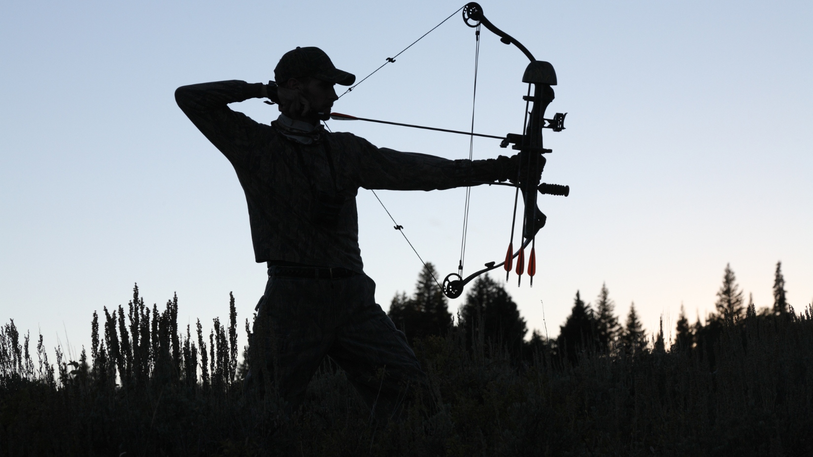 hunting bow and arrow