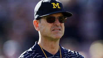 Former Michigan Player Says Jim Harbaugh Wore Khakis And A Polo While Taking An Ice Bath