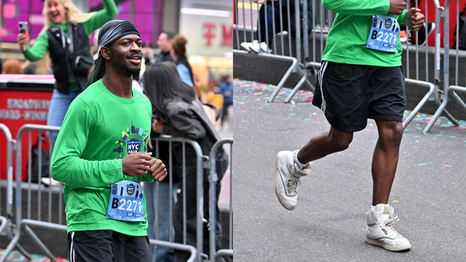 Lil Nas X Ran Impressively Fast 1/2 Marathon In Truly Awful Shoes