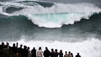 Surfer Eyes World Record For Largest Wave Ever Ridden On A Bodyboard After Monster Nazaré Wave