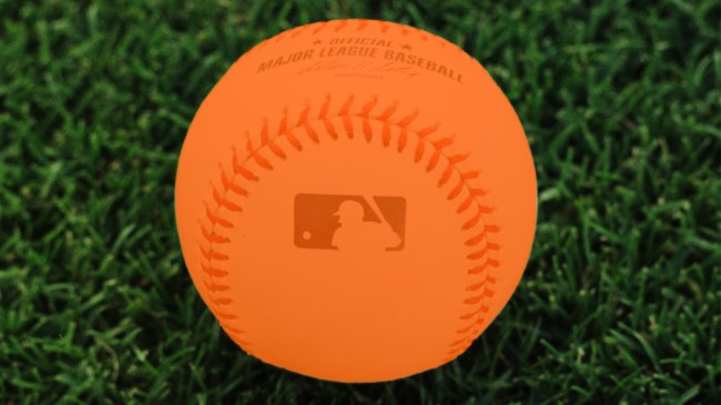 orange baseball