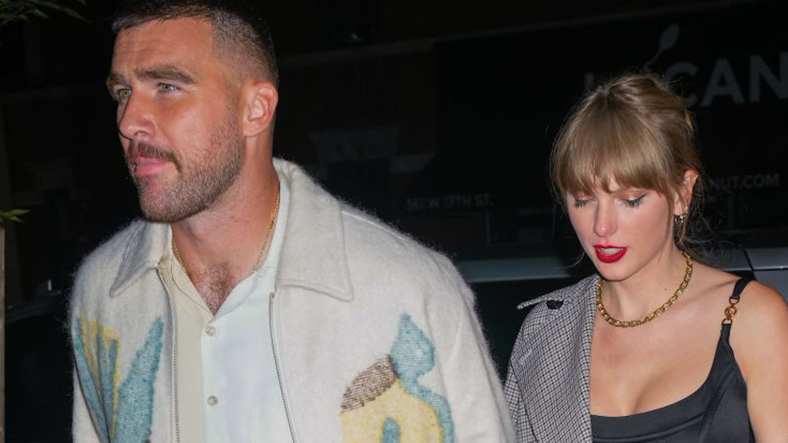 Travis Kelce Rocks Dad Bod While On Vacation With Taylor Swift