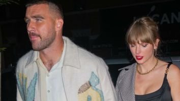 Travis Kelce Proudly Displays Dad Bod While Getting Handsy With Taylor Swift On Beach Vacation
