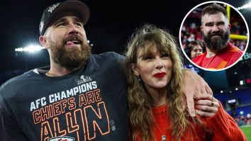 Brother Jason Begs Travis Kelce Not To Fuel Taylor Swift’s Crazed Fans With Talk Of Babies And Diamond Rings