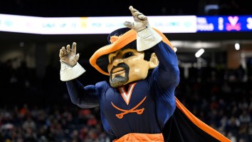 Virginia’s Mascot Was So, So Sad After Cavaliers Choked Away ACC Semifinal On Wild Buzzer-Beater