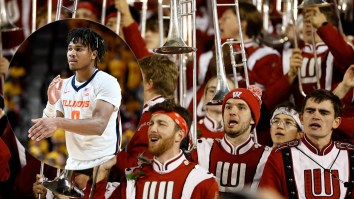 Big Ten Threatens To Kick Out Wisconsin Band For Chanting ‘No Means No’ At Terrence Shannon Jr.