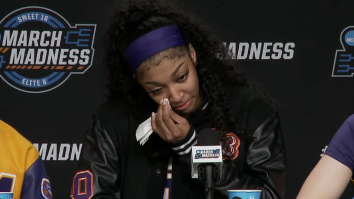 Emotional Angel Reese Tears Up While Revealing She’s Received Death Threats After Being Dubbed A Villain Since Winning National Championship