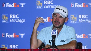 Fuming Brian Harman Ends Post-Round Presser In Hilarious Fashion After Double Bogey On Final Hole