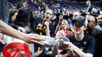 Caitlin Clark Stays After 41-Point Performance Against LSU To Sign Autographs For Fans