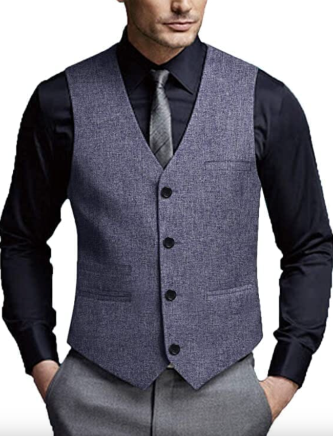 Coofandy Waistcoat Business Vest