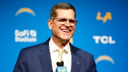 VIDEO: Jim Harbaugh Is Living His Best Life In RV Near Los Angeles Chargers Facility