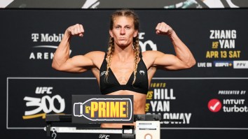 Kayla Harrison Looks Like Zombie After Making Weight For UFC Debut Against Holly Holm