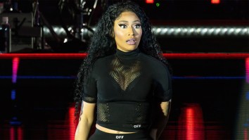 Nicki Minaj Absolutely RIFLED An Object Back At A Fan After It Was Thrown On Stage