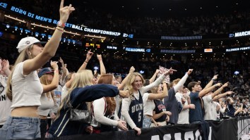 Incognito ASU Students Filled UCONN’s Section While Wearing Husky Gear As UCONN Failed To Fill Seats