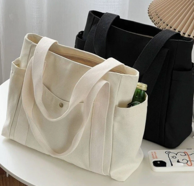 YIJIE Canvas Tote Bag